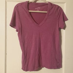 Universal Thread Pink V Neck T Size M